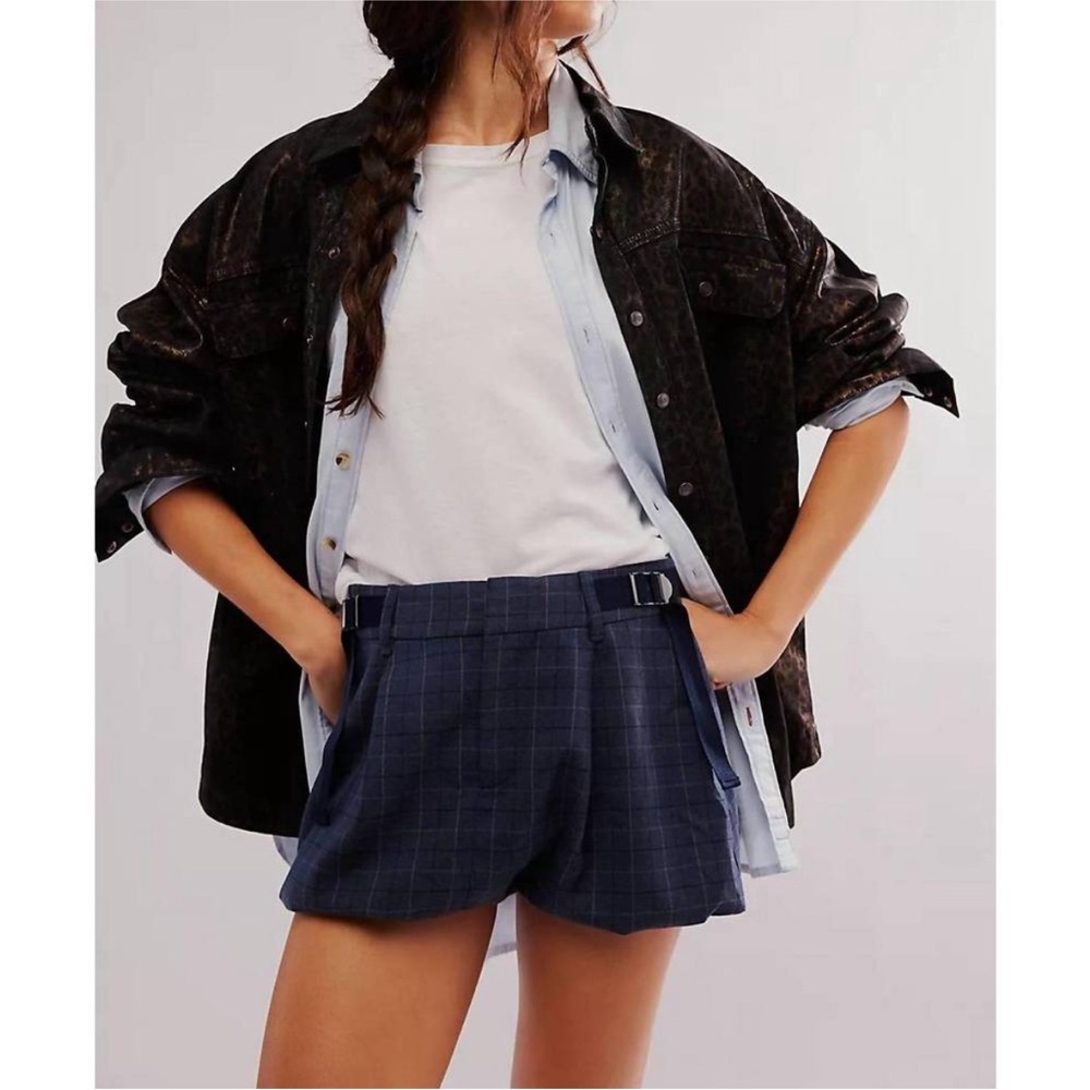 NEW FREE PEOPLE saturn bubble mini skirt in original combo sz 10 NWOT